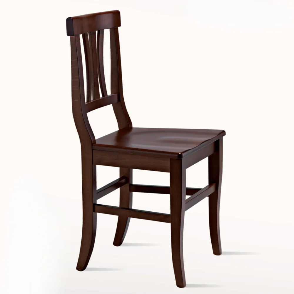 Viadurini Living Klassische Stühle-Klassischer Stuhl aus massivem Buchenholz Design Made in Italy - Claudie