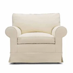 Viadurini Living Klassische Sessel-Klassischer Wohnzimmersessel mit Stoff Made in Italy - Andromeda