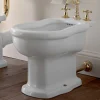Viadurini Bathroom Bidet-Klassisches Design Weißes Bidet aus weißer Keramik Made in Italy - Paulina