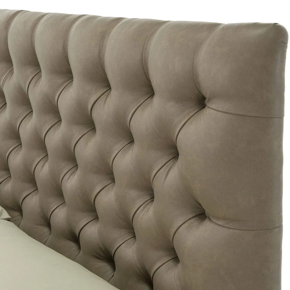 Viadurini Night Design Maßgeschneiderte Möbel|Polsterbetten-Klassisches Doppelbett mit Box aus Stoff oder Kunstleder Made in Italy - Libanon