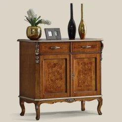 Viadurini Classic Anrichte-Klassisches Sideboard 2 Türen und 2 Schubladen aus Holz Made in Italy - Cheverny
