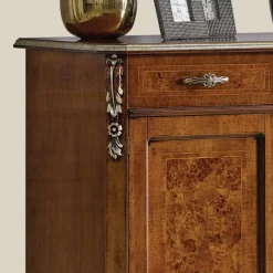 Viadurini Classic Anrichte-Klassisches Sideboard 2 Türen und 2 Schubladen aus Holz Made in Italy - Cheverny