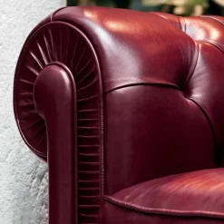 Viadurini Living Moderne Sofas-Klassisches Sofa mit Zwiebelfüßen aus Buchenholz Made in Italy - Spassoso