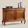 Viadurini Classic Anrichte-Klassisches Wohnzimmer-Sideboard aus Walnussholz Made in Italy - Helisa