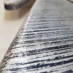 Viadurini Decor Wandgarderobe-Kleiderhaken für die Wand handdekoriert in Blattsilber Holt