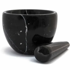 Viadurini Kitchen Küchenzubehör-Kleiner Mörser mit Stößel aus weißem Carrara-Marmor Made in Italy - Mirel