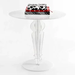 Viadurini Living Klassische Couchtische-Kleiner Tisch im klassischen Design aus Acrylglas H 64 cm, Cles