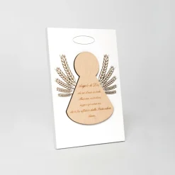 Viadurini Decor Religiöse Bilder-Kleines Bild mit Darstellung eines kleinen Engels mit Ähren. Hergestellt in Italien – Greta