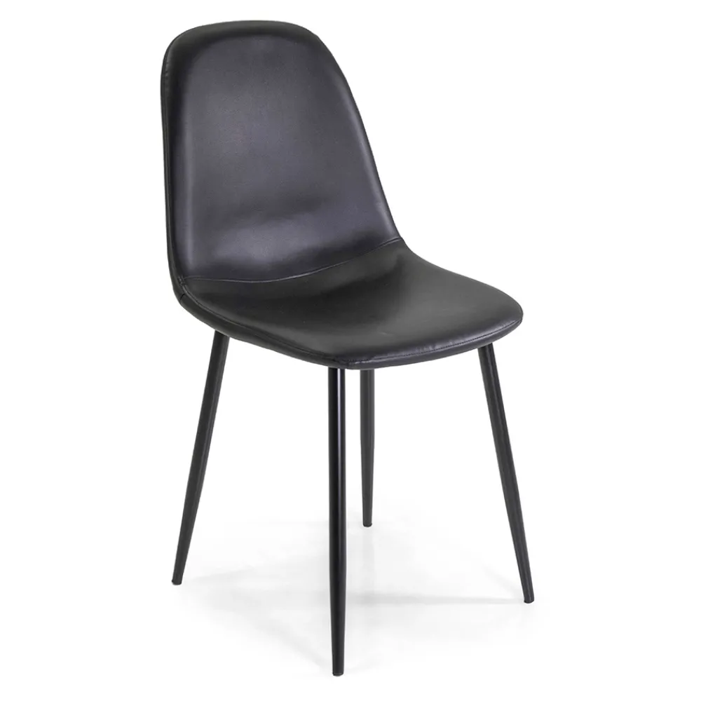 Viadurini in the Garden Gartenstühle Metall-Öko-Lederstuhl mit verschiedenen Oberflächen und Metallstruktur - Pencil