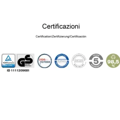 Viadurini Living Bürosessel-Ökologischer drehbarer ergonomischer Design-Bürosessel mit Kopfstütze - Meliva