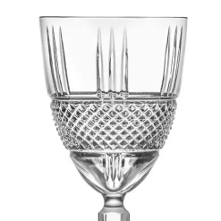 Viadurini Kitchen Italienisches Kristallgeschirr-Ökologisches Kristallwein- oder Wasserkelchservice 12 Stück - Lebendig