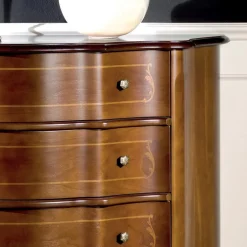 Viadurini Classic Kommoden-Kommode 3 oder 4 Schubladen aus luxuriösem Intarsienholz Made in Italy - Leonor
