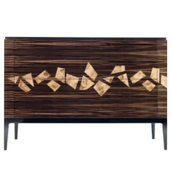 Grilli Kommoden-Kommode aus Ebenholz mit 4 Schubladen Zarafa in Italien hergestellt