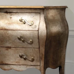 Viadurini Night Design Kommoden-Kommode aus Lindenholzplatte mit 3 Schubladen, hergestellt in Italien – Bled