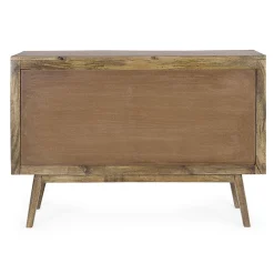 Viadurini Living Sideboards-Kommode aus Mangoholz mit 6 Schubladen im Vintage-Design - Desiderio