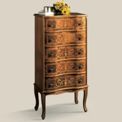 Viadurini Classic Kommoden-Kommode im klassischen Stil aus luxuriösem Walnussholz Made in Italy - Elegant