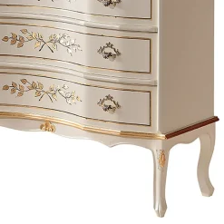 Viadurini Classic Kommoden-Kommode im klassischen Stil aus Holz mit 3 Schubladen Made in Italy - Elegant