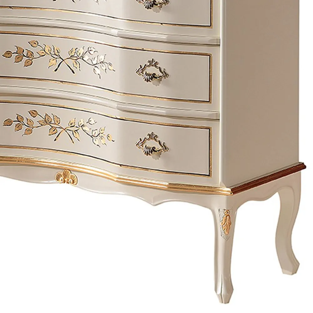 Viadurini Classic Kommoden-Kommode im klassischen Stil aus Holz mit 3 Schubladen Made in Italy - Elegant