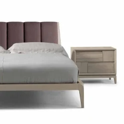 Viadurini Living Kommoden-Kommode mit 2 Schubladen, massives Nussholz, modernes Design, Nino