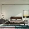 Viadurini Night Design Schlafzimmer Komplett-Komplettes Schlafzimmer mit 5 Elementen im modernen Stil Made in Italy - Savanna