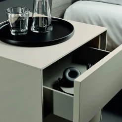 Viadurini Night Design Schlafzimmer Komplett-Komplettes Schlafzimmer mit 4 hochwertigen Made in Italy Elementen - Odema