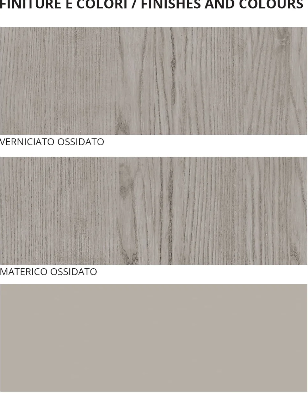 Viadurini Night Design Schlafzimmer Komplett-Komplettes Schlafzimmer mit 4 hochwertigen Made in Italy Elementen - Odema