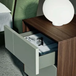 Viadurini Night Design Schlafzimmer Komplett-Komplettes Schlafzimmer mit 4 modernen Elementen Made in Italy - Shaila