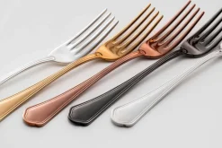 Viadurini Kitchen Besteck Set-Komplettes Set Luxus Design Edelstahl Besteck 24 Stück - Boss