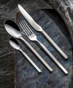 Viadurini Kitchen Besteck Set-Komplettes Stahlbesteck-Set 24-teiliges Design Made in Italy - Tricky