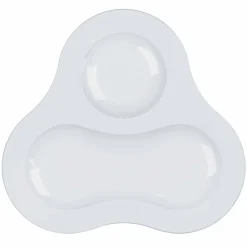 Viadurini Kitchen Tee Set Und Kaffee Set-Komplettes Teeservice Modernes Design aus weißem Porzellan 14 Stück - Teleskop