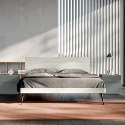 Viadurini Night Design Schlafzimmer Komplett-Komplettes Zimmer mit 4 modernen Designelementen Made in Italy - Mallorca