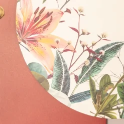 Viadurini Decor Blumen Bilder-Komposition aus Holzgemälden mit Schmetterlings- und Blumendrucken, hergestellt in Italien – Ecuador