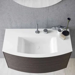 Viadurini Bathroom Badmöbel Hängend-Komposition für das hängende Badezimmer mit modernem Design Made in Italy - Callisi11