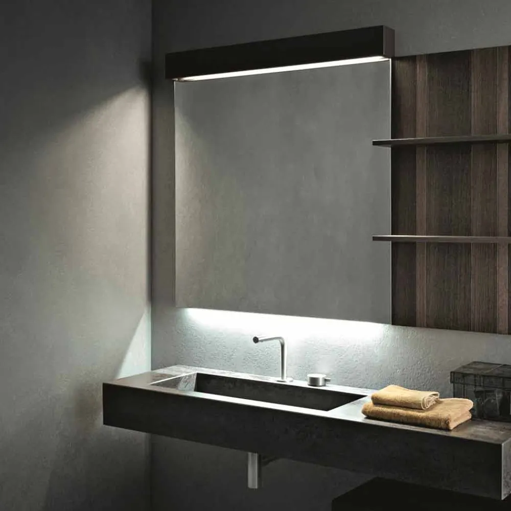 Viadurini Bathroom Badmöbel Hängend-Komposition für hängendes Badezimmer und modernes Design Made in Italy - Farart9