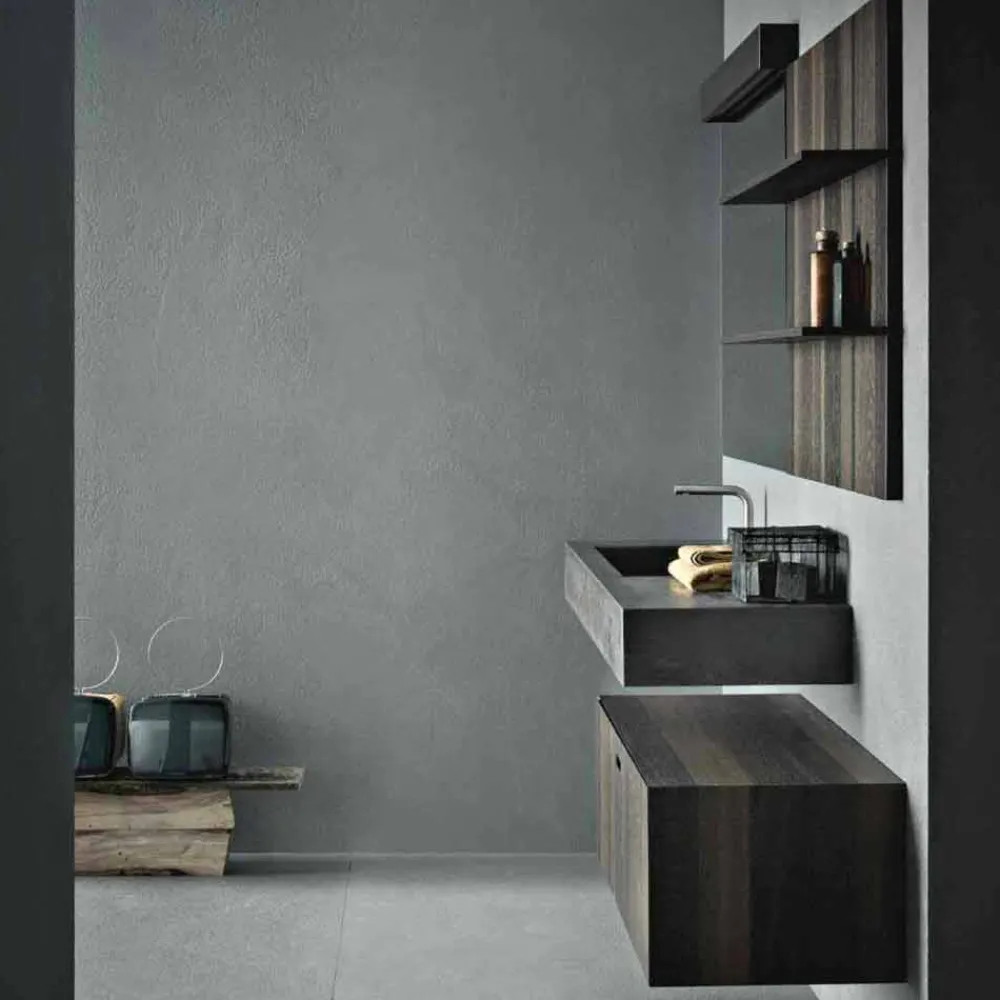 Viadurini Bathroom Badmöbel Hängend-Komposition für hängendes Badezimmer und modernes Design Made in Italy - Farart9