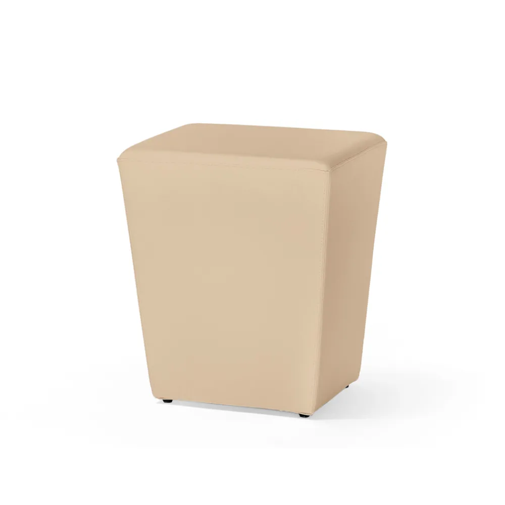 Viadurini Living Sitzsäcke|Sitzsäcke-Konischer quadratischer Hocker aus Leder in verschiedenen Ausführungen, hergestellt in Italien – Arrows