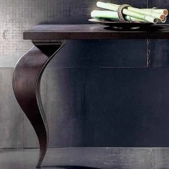 Viadurini Living Konsolentisch Flur-Konsole aus Massivholz in modernem luxury Design, 150x50cm Tino