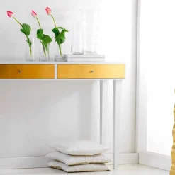 Viadurini Living Konsolentisch Flur-Konsole mit 2 Schubladen Beel modernes Design