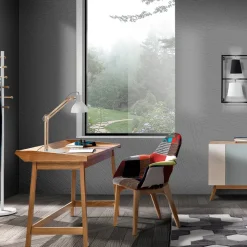 Viadurini Living Konsolentisch Flur-Konsole mit PC-Schreibtisch aus MDF und Holz – Fußball