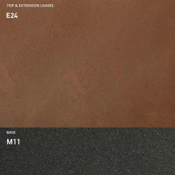 Viadurini Living Konsolentisch Flur-Konsole mit Platte in Mörteloptik und Metallsockel Made in Italy - Timedio