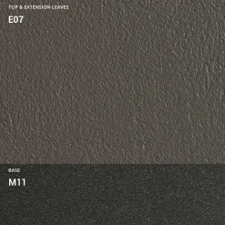 Viadurini Living Konsolentisch Flur-Konsole mit Platte in Mörteloptik und Metallsockel Made in Italy - Timedio