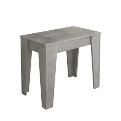 Viadurini Living Ausziehbarer Konsolentisch-Konsolentisch aus ökologischen Holzpartikelplatten – Curio