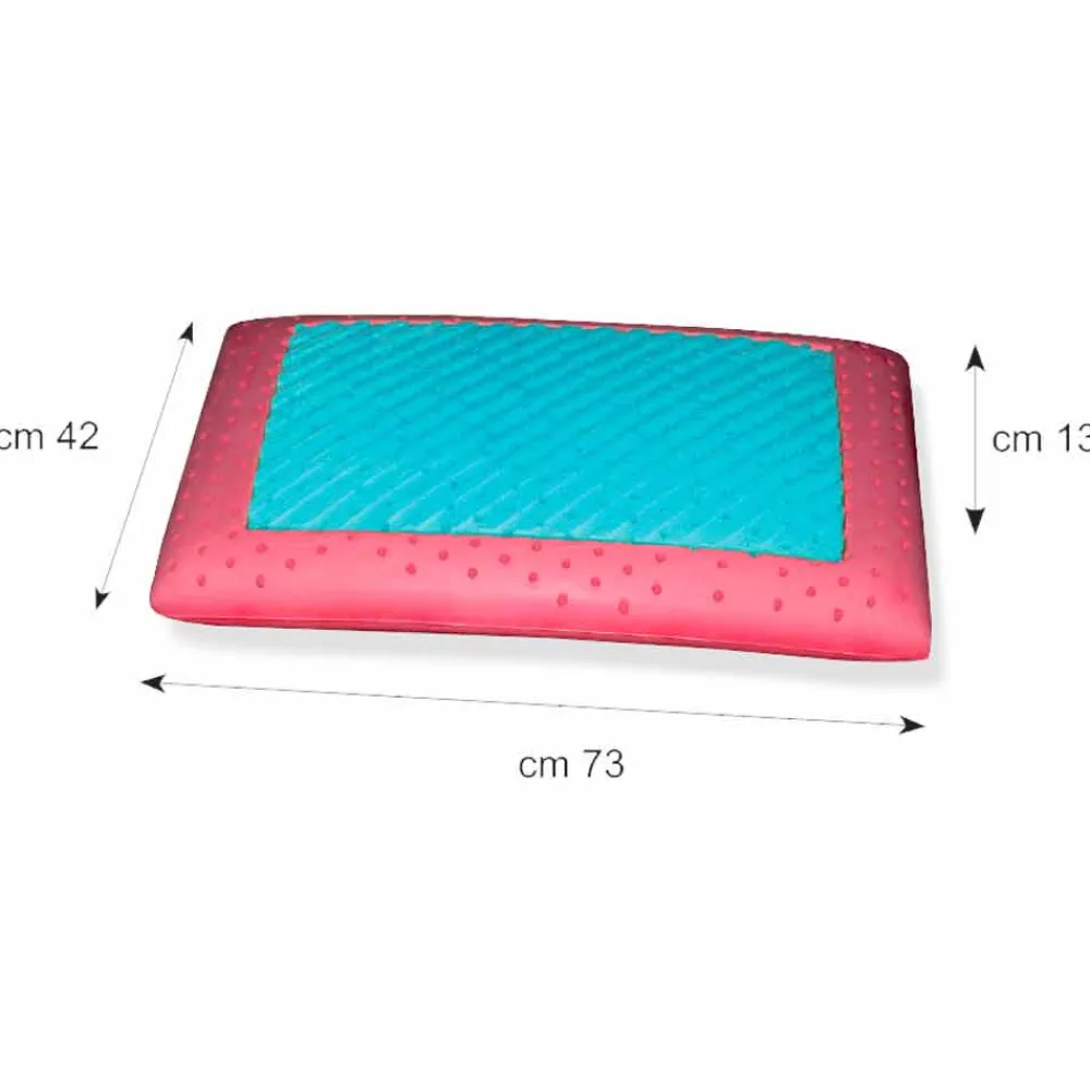 Viadurini Night Design Kopfkissen-Kopfkissen aus Memory Ginseng und Memory AirSense H 13 cm, 2 Stücke – Metz
