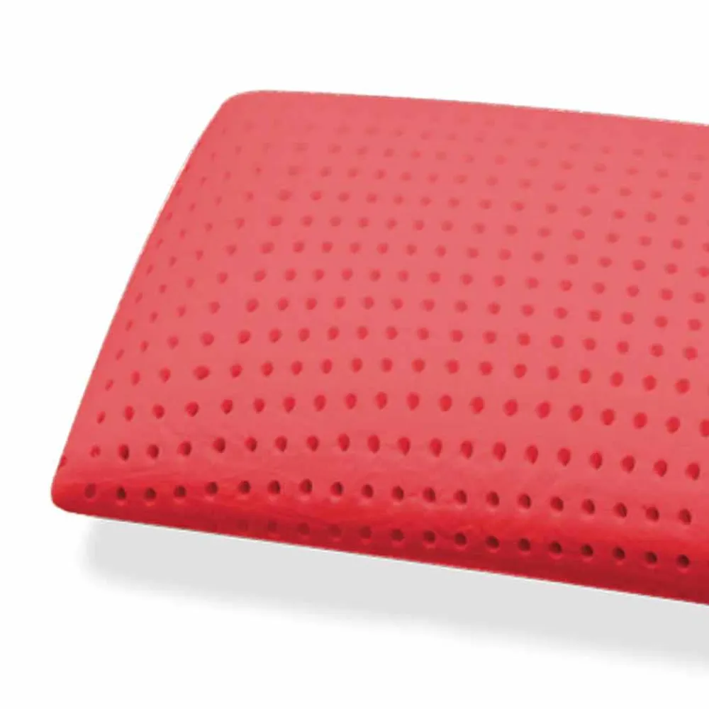 Viadurini Night Design Kopfkissen-Kopfkissen aus Memory Ginseng perforiert H 15 cm Made in Italy,2 Stücke – Calais