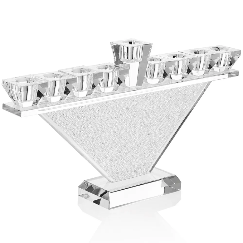 Viadurini Decor Kerzenständer-Kostbarer Kristallkandelaber mit einem luxuriösen 9-flammigen Design - Wanni