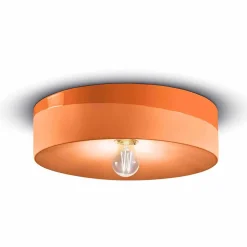 Ferroluce Vintage Deckenleuchten-Kreisförmige Deckenleuchte aus farbiger Keramik Made in Italy - Pi