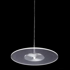 Viadurini Lighting Moderne Kronleuchter-Kronleuchter aus Metall mit mikrogepunktetem Plexiglasdiffusor - Nora