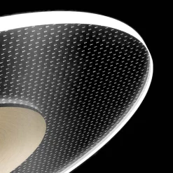 Viadurini Lighting Moderne Kronleuchter-Kronleuchter aus Metall mit mikrogepunktetem Plexiglasdiffusor - Nora