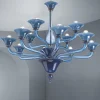 Viadurini Lighting Moderne Kronleuchter-Kronleuchter aus venezianischem Glas 12 Lichter Made in Italy - Ismail