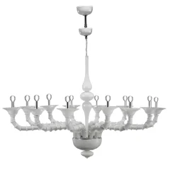 Viadurini Vetro di Venezia Klassische Kronleuchter-Kronleuchter im klassischen Stil aus mundgeblasenem venezianischem Glas - Vanity